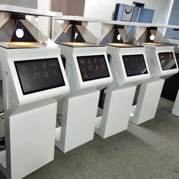 全息展櫃/商場櫃台化妝品展示櫃台專用/全息投影櫃/展櫃直供